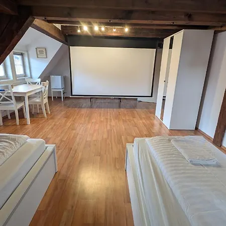 Triple In A Historic Half-timbered House *