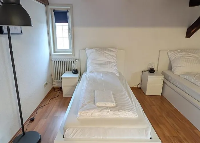 公寓 Triple In A Historic Half-timbered House 罗滕堡