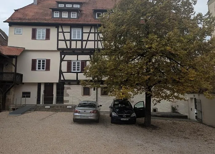 Triple In A Historic Half-timbered House * 罗滕堡