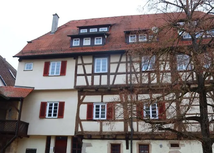 Triple In A Historic Half-timbered House 罗滕堡